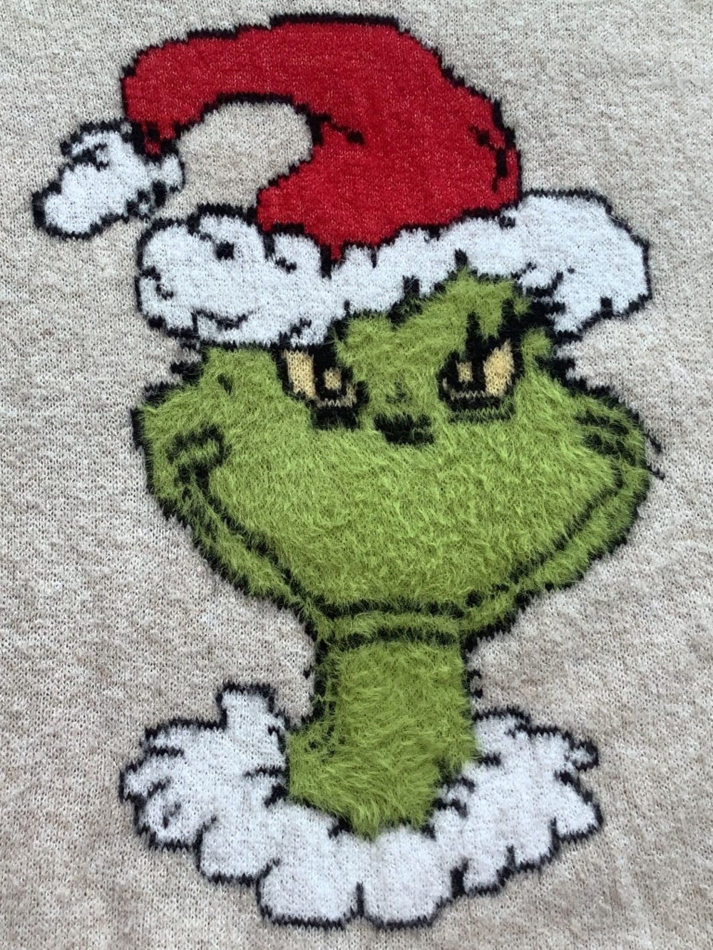 American Eagle Grinch Christmas Sweater L